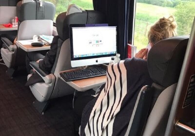 passenger imacs imac train