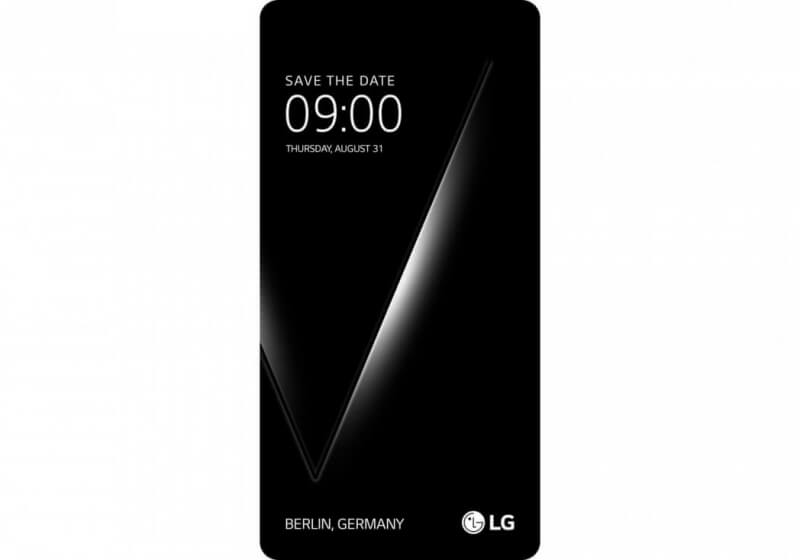 LG confirms V30 will be unveiled on August 31 at IFA