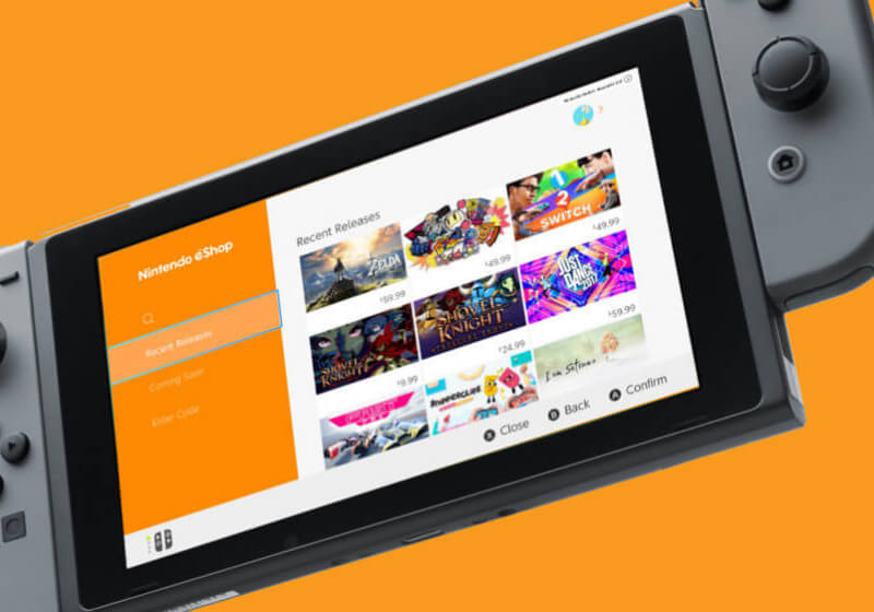 Nintendo opens up so you can buy Switch games and digital content