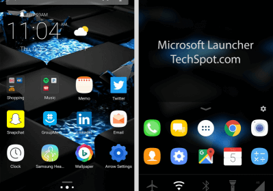 microsoft android launcher