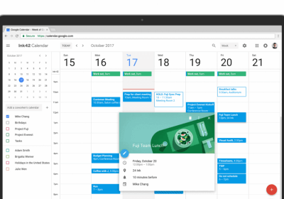 google calendar google material design