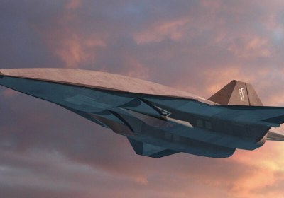 high-tech aircraft