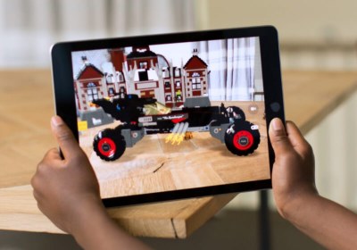 laser-based iphone augmented reality