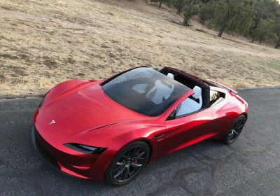 tesla roadster electric car