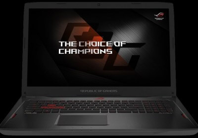 rog strix gl702zc ryzen amd asus gaming laptop rog ryzen 7