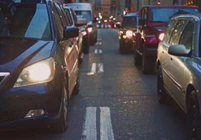 ride sharing traffic cars