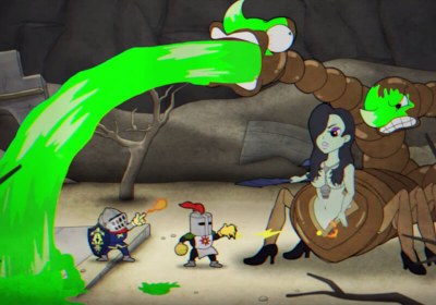 dark souls animated cuphead