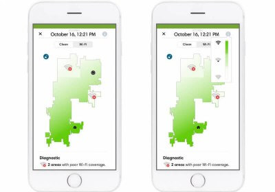 roomba wifi mapping irobot