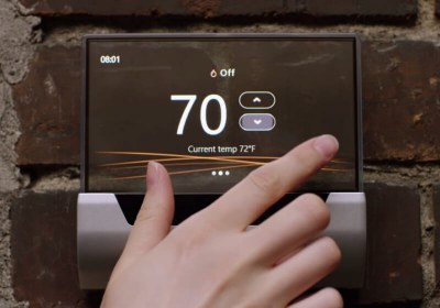microsoft cortana-powered smart thermostat smart home cortana glas