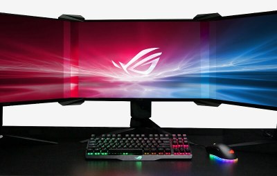 asus monitor bezelless bezel