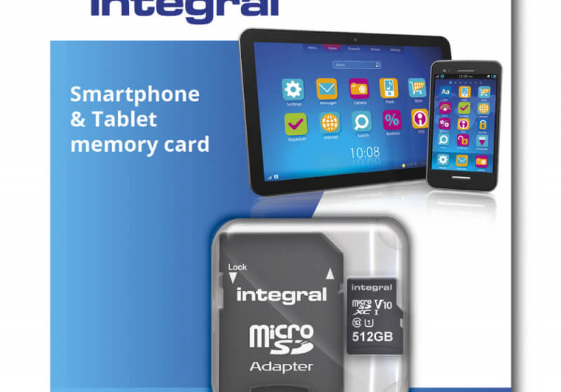 Integral Memory's record-breaking 512GB microSD card arrives next month