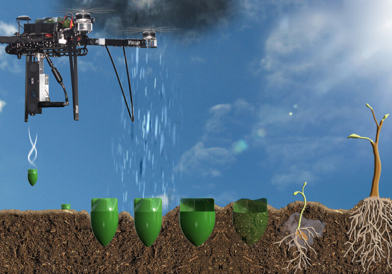 New treeplanting drones can plant 100,000 trees in a single day TechSpot