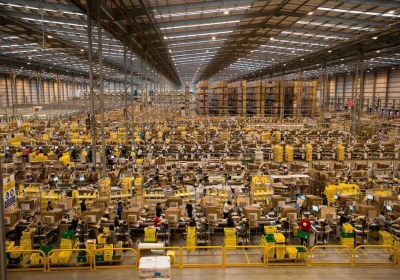 amazon patent warehouse