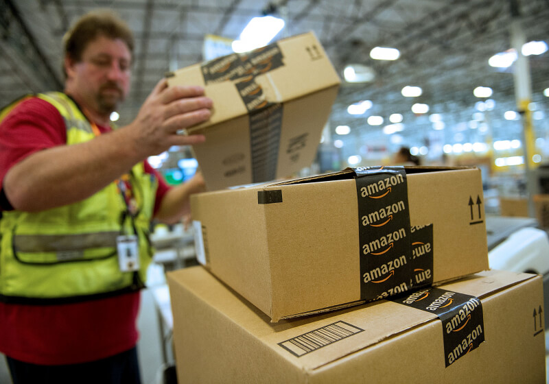 Amazon patented a wristband that tracks warehouse employee hand