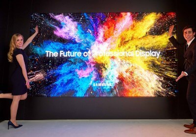 samsung wall professional samsung microled the wall professional tvs large format display