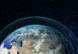 spacex internet world globe