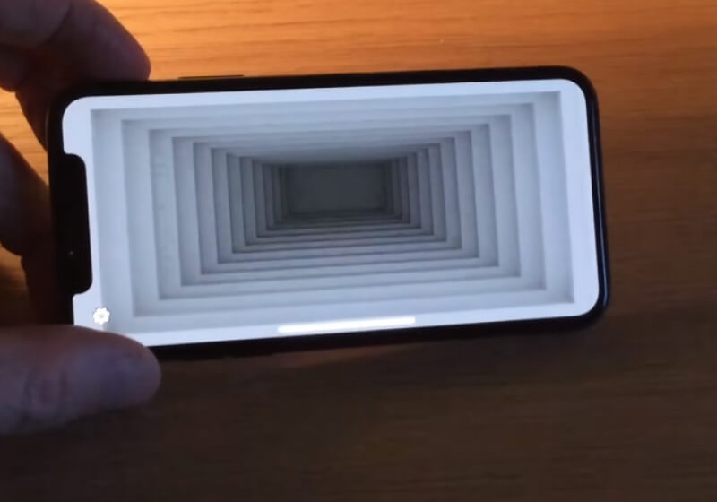 This app perfectly demonstrates the iPhone X's TrueDepth camera system ...