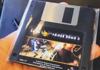 ion maiden retro 3d realms floppy disk