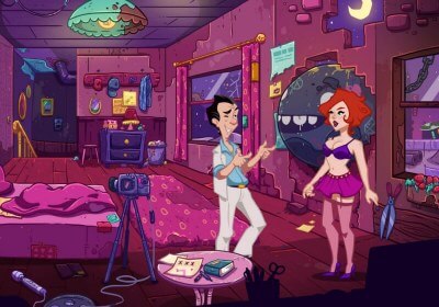 leisure suit larry wet dreams dry retro point-and-click