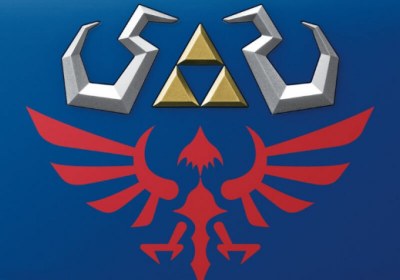 nintendo hylian shield-themed zelda nintendo 2ds