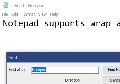 microsoft notepad windows windows 10 windows updates