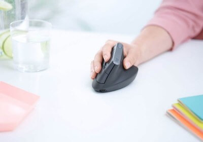 logitech vertical mouse peripheral ergonomics