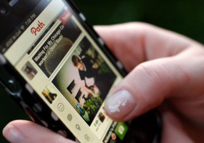 mobile path social network