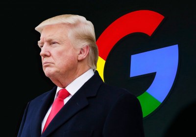 google trump search censorship