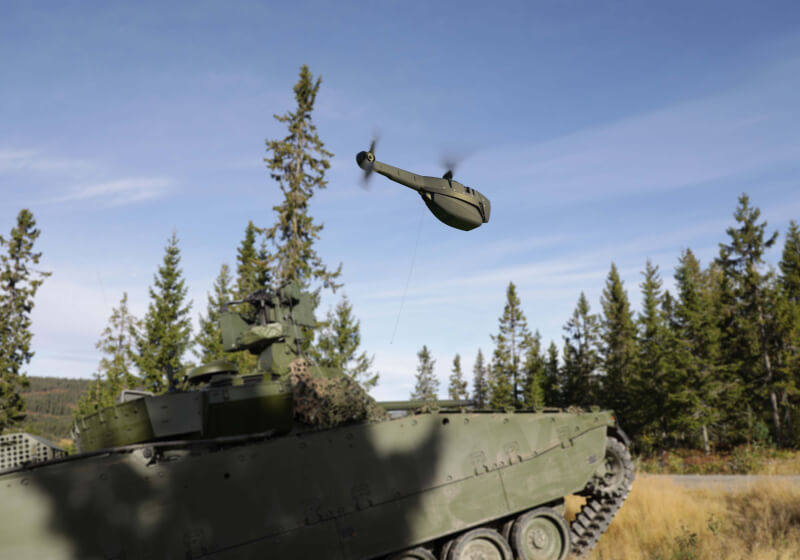 FLIR nano-drones are now able to be automatically launched from vehicles