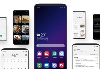 samsung galaxy android skin one ui user interface
