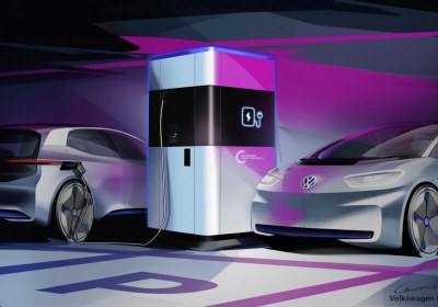 volkswagen glimpse mobile charging station electric cars
