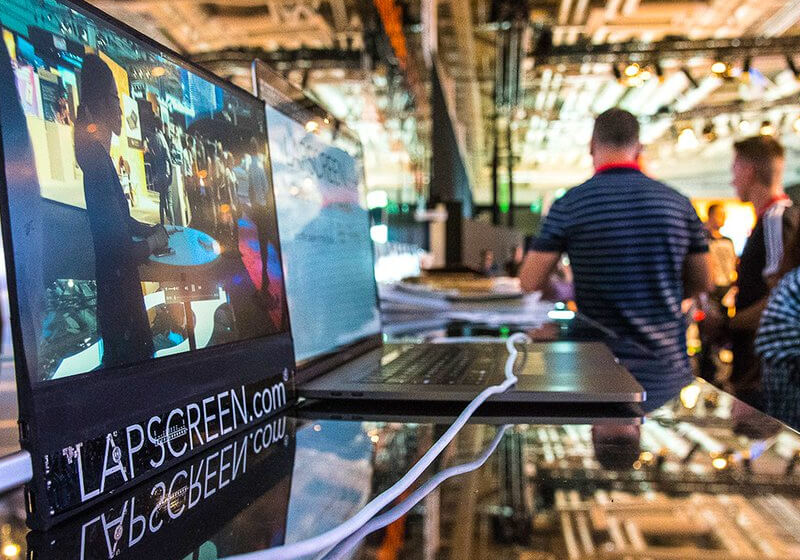 The Lapscreen is an ultra-thin 12.5-inch portable USB-C monitor | TechSpot