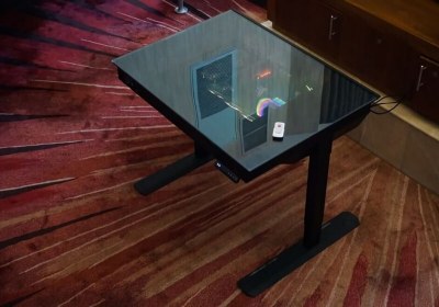 lian ces lian li standing desk ces 2019 desk pc