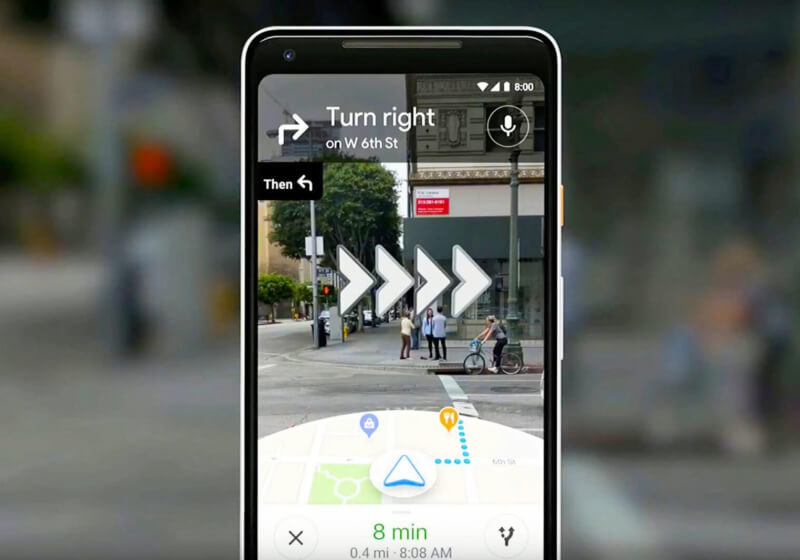 Google Maps' AR navigation feature arriving soon for some users