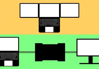 laptop ultrabook egpu triple screen
