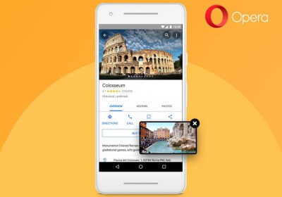 opera android pip