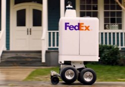fedex with video robots