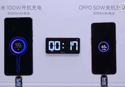 xiaomi with video fast charging battery