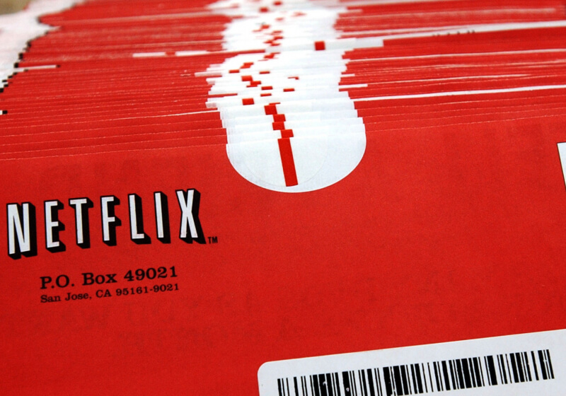 Netflix's DVD rental by mail service generated 212 million in revenue