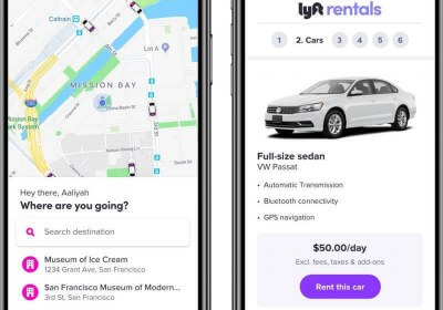 lyft san francisco car rental