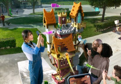 microsoft minecraft earth minecraft ios android augmented reality with video