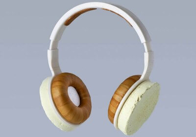 fungus headphones environmentally friendly green