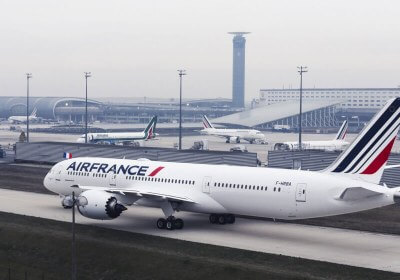 air france flight airport facial recognition