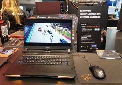 gigabyte 240hz rtx laptop gaming laptop gamescom gamescom 2019 with video