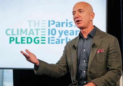 jeff bezos amazon climate change zero emissions