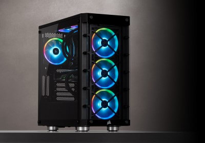 corsair atx case gaming rgb