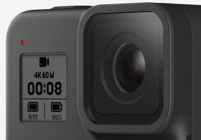 gopro hero8 black action camera with video