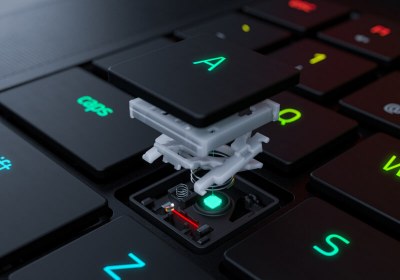 razer blade laptop optical keyboard