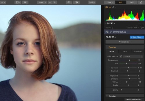 photo editing luminar