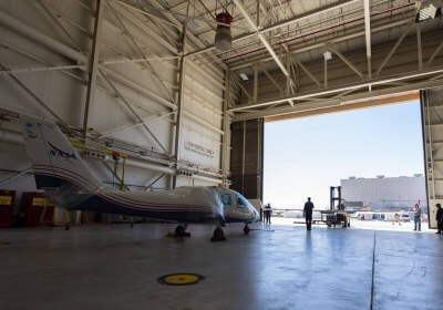 nasa electric plane